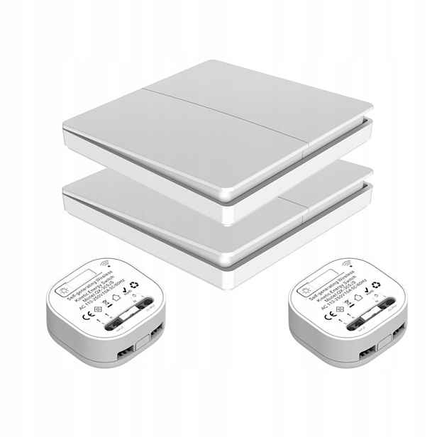 Bezdrátový Stěnový Přepínač 220 V 433MHZ 2 Rádiový