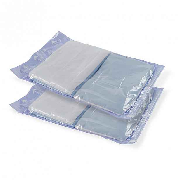 Sada 4 vakuových úložných obalů na oblečení Compactor Medium Roll Up Vacuum Bags