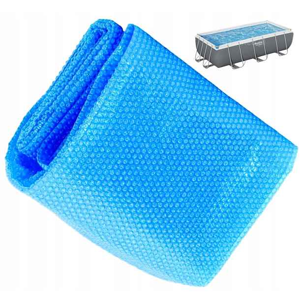 Solární Fólie Do Bazénu 4x2 m Intex 29028 Termo podložka s rámem Bazén