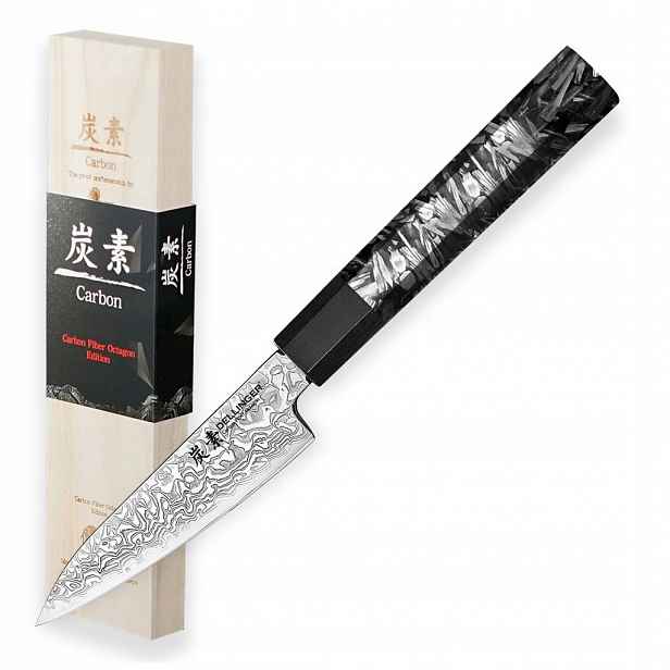 Nůž na loupání Dellinger Carbon Fiber Octagon Paring 105
