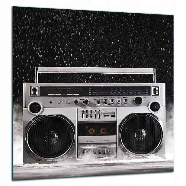 Skleněná Ochranná Deska Panel Lepidlo 60x65 Radio