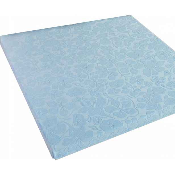 Froté prostěradlo bez gumičky Tulipán 150x205 Zwoltex světle modrá Tlusté
