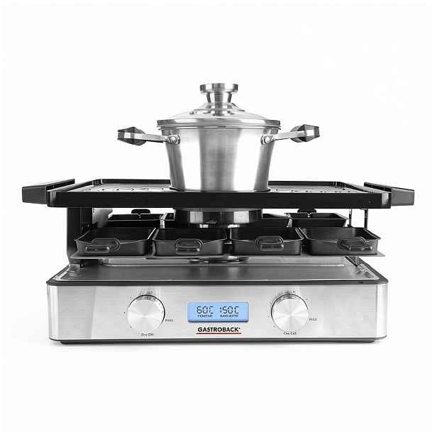 Gastroback 42562 Raclette gril s fondue Advanced Plus pro 9 osob