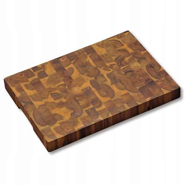 Kesper Prkénko servírovací krájecí z akácie 42x30x4cm