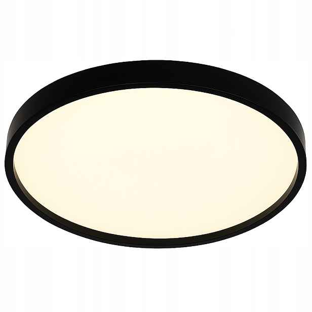 Panel stropní svítidlo Led Nástěnný 24 W 32 cm Černý
