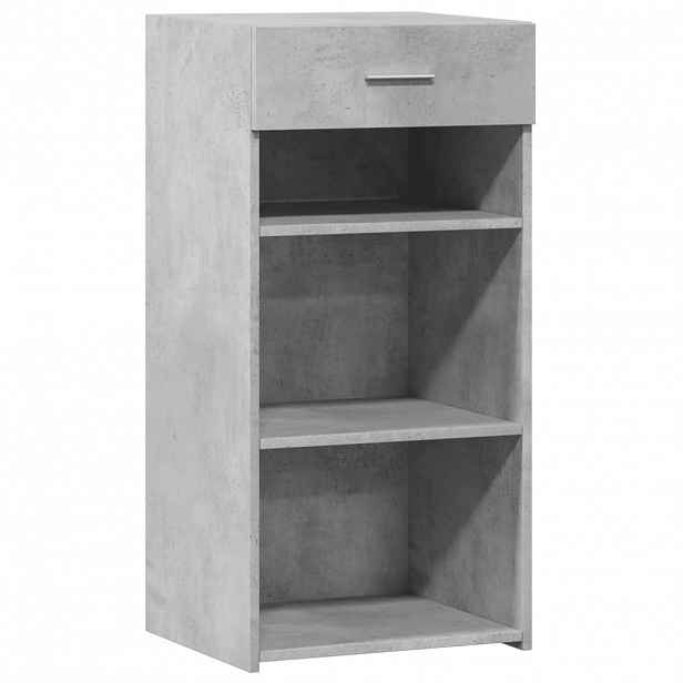 vidaXL Příborník betonově šedý 45 x 42,5 x 93 cm kompozitní dřevo