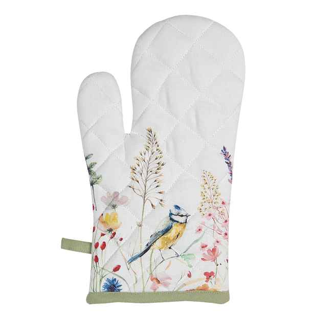 Bavlněná kuchyňská chňapka s poutkem So Floral - 16*30 cm Clayre & Eef