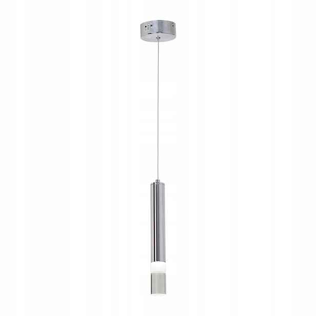 Milagro Závěsná Led lampa tuba Ice 5W 4000K 350 lm chrom
