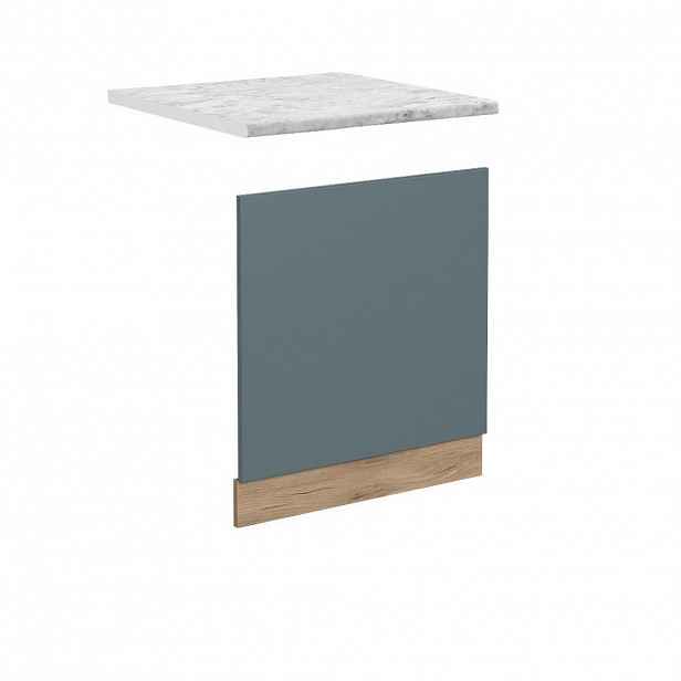 Vicco PŘEDNÍ PANEL R-Line Modrošedá 60 cm , PD Mramor