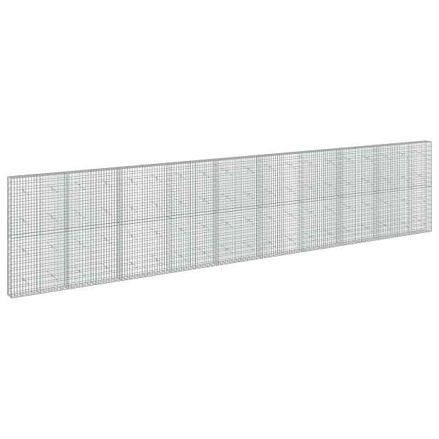 vidaXL Gabion s drátem 5 mm a síťkou 5x10 cm 950x20x200 cm