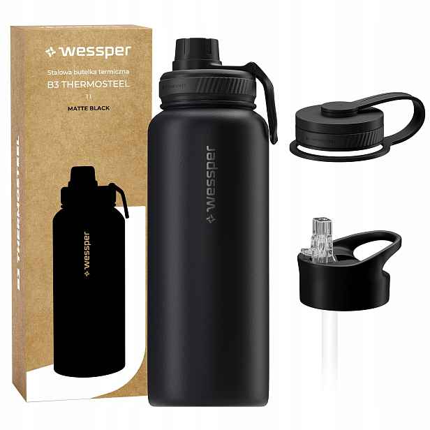 Wessper Activemax Steeline Termoska na termohrnek Termohrnek 1000 ml
