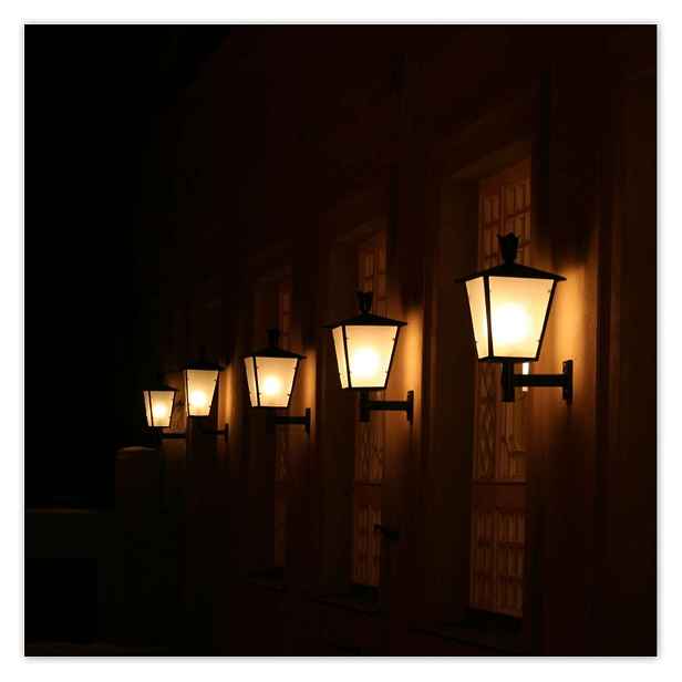 Plakáty 140x140 Pouliční lampy