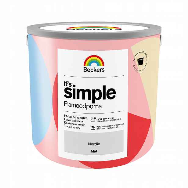 Beckers Barva Plamoodolná It's Simple Nordic 2,5L