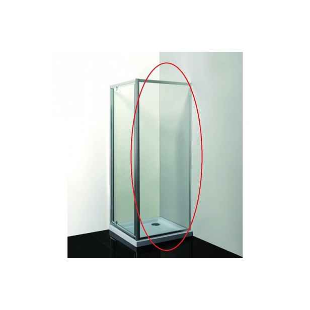 Olsen Spa Smart Pina  80 pevná boční stěna 80 x 190 cm - čiré sklo