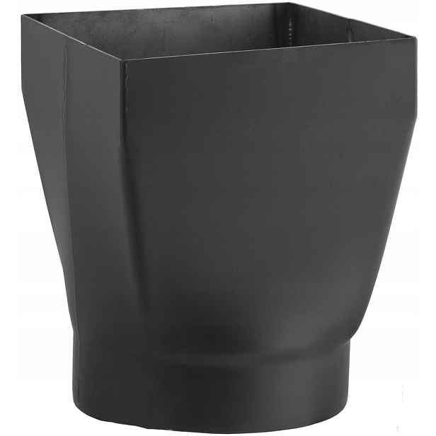 Redukce Adaptér pro kotel na kozy Čtverec Kruh 140 mm x 140 mm x 200 mm Darco