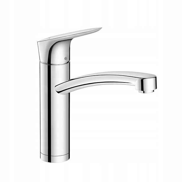 Kuchyňská stojánková baterie Hansgrohe Logis stříbrná 71832000