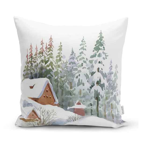 Povlak na polštář s vánočním motivem 43x43 cm – Mila Home