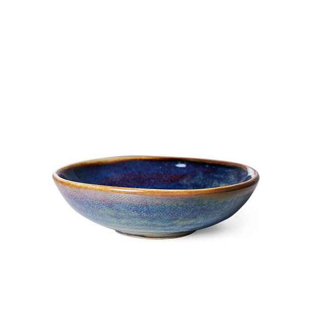 Rustikálně modrá porcelánová mistička Chef  - Ø 9*3 cm / 50 ml  HKLIVING