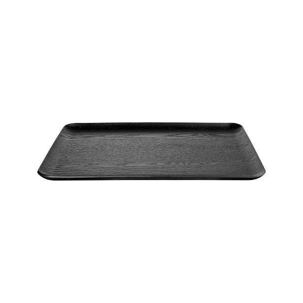 Dřevěný servírovací tác 36x28 cm WOOD ASA Selection - černý