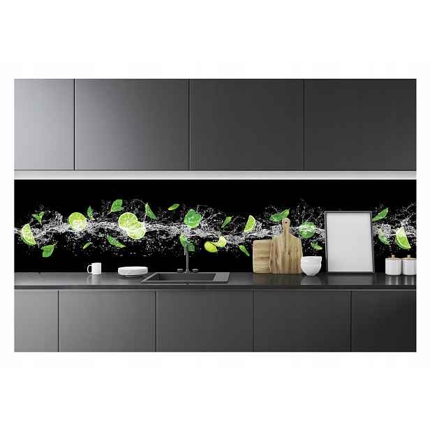 Fototapeta do kuchyně Omyvatelná Limetky Ovoce 250x60