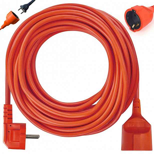 Prodlužovací Kabel Stavební Zahradní Univerzální 30M 3X0.75 230V IP44 Zásuvka