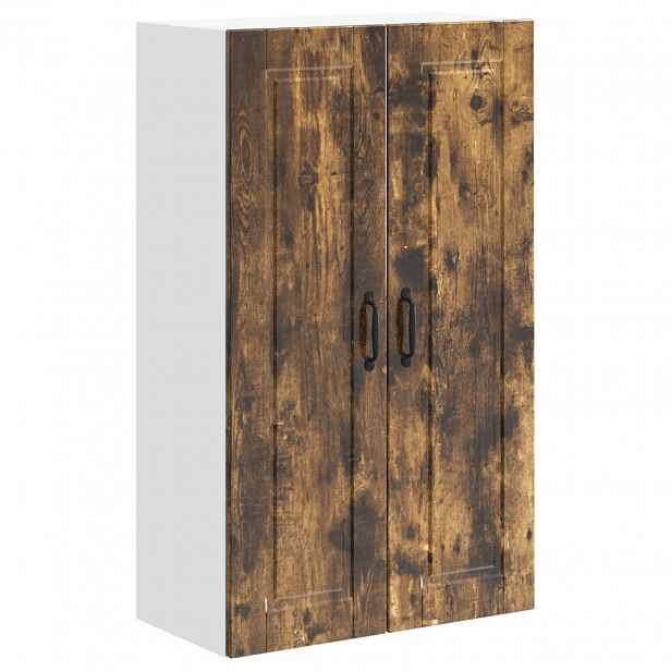vidaXL Nástěnná skříňka PORTO Kouřový dub 60 x 31 x 100 cm