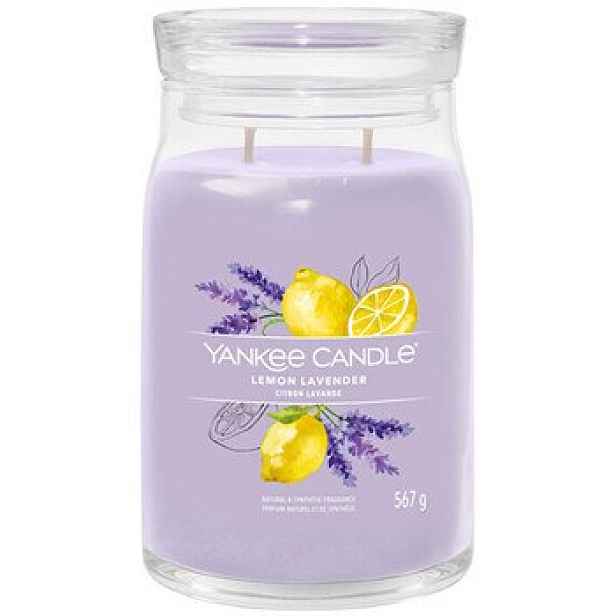 Yankee Candle Lemon Lavender Signature Candle (limon s lavenderem) 567.0 g