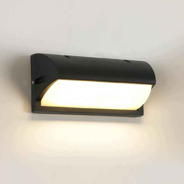 Venkovní Nástěnné Svítidlo Černé Led Moderní 3000K 18W IP65