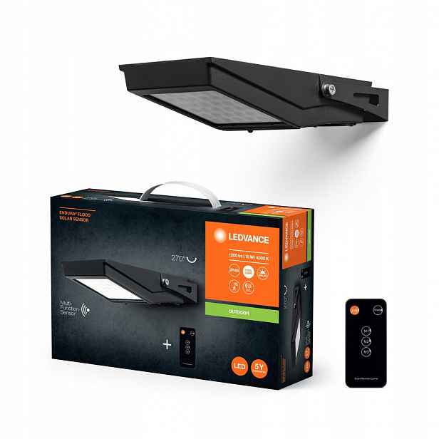 Venkovní zahradní lampa Led 10W 4000K IP65 s pohybovým senzorem