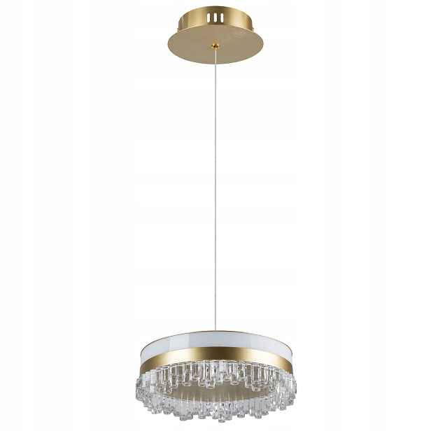 Závěsná lampa Milagro Preciosa ML0998 Led 25W 1600lm 4000K Zlatá Nastavitelná