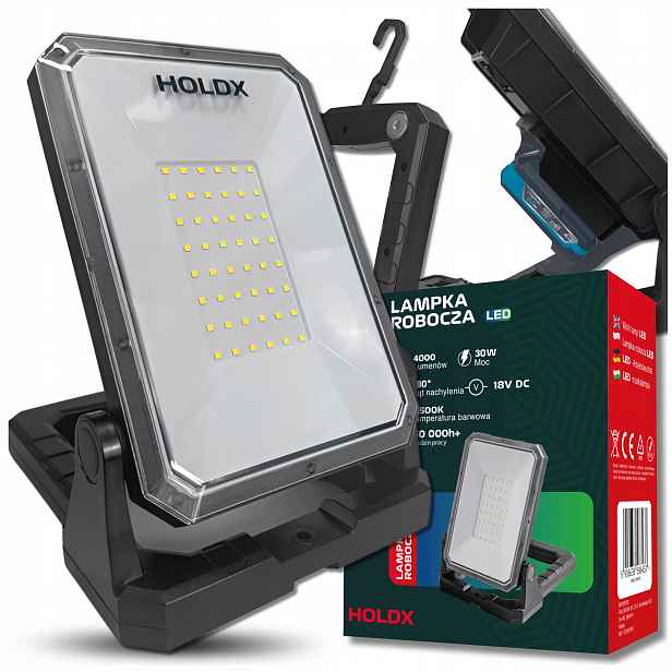 Led Halogenová Pracovní Lampa Do Auta S Usb 6500K, Přenosná, Stavební, Výkonná