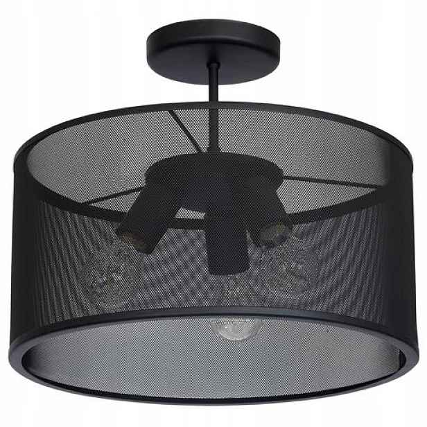 Lampa Felix 3 Stropní Svítidlo Černá