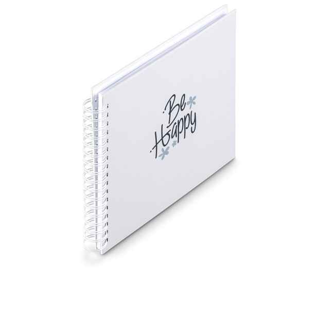 Hama album klasické spirálové Good Things HAPPY 28x24 cm, 50 stran