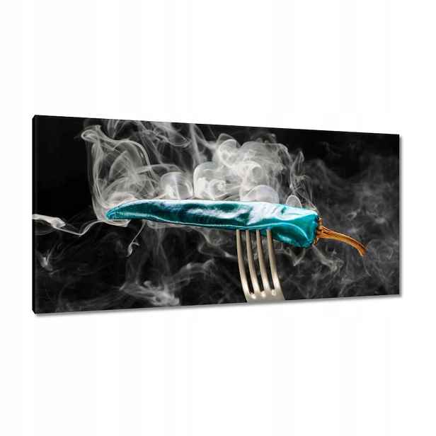 Obrazy 115x55 Modrá paprika