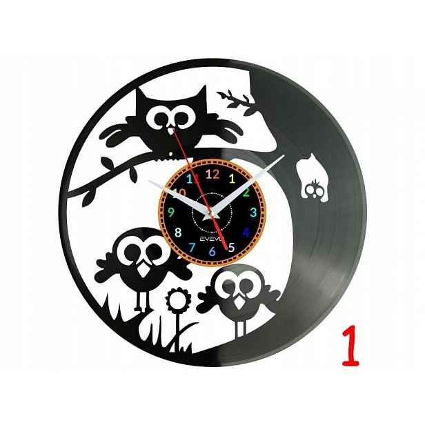 Sova Sovy Výr Velký Zvíře Nápad na Dárek Nástěnná Dekorace z vinylové desky