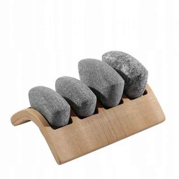 Sawo Saunové masážní kameny Spa Stone Set, sada 4 ks