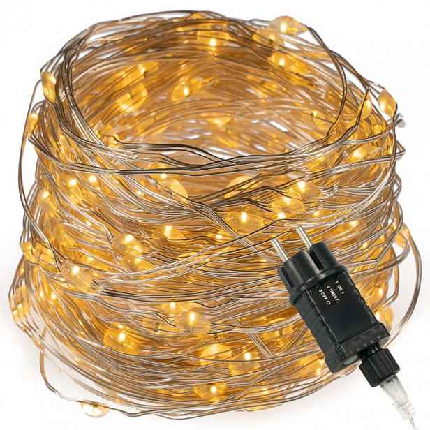 Nexos Světelný řetěz - 240 LED, teplá bílá (DS91658183)