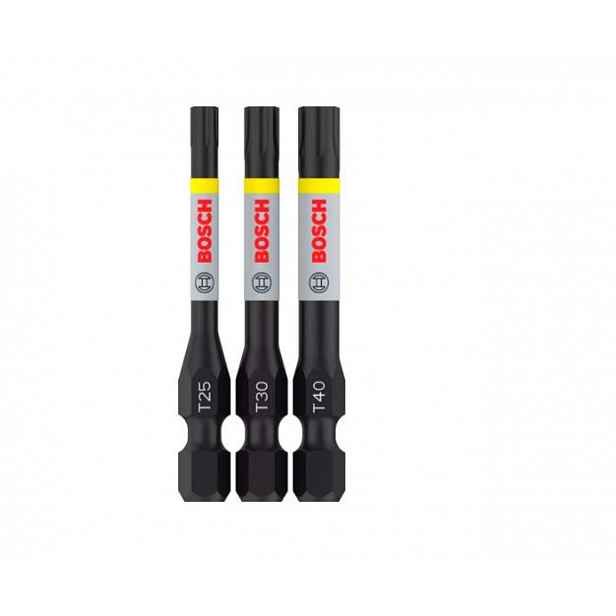 Bosch - 3dílná sada prodloužených bitů T, délka 55 mm 2608521U55