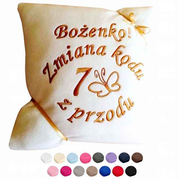 Dárek k 70. narozeninám pro ženu, tetu, babičku, muže, tatínka Polštář