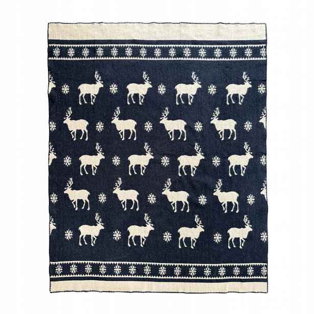 Vlněná Deka 100% Merino Australská 140x205 teplá hrubá