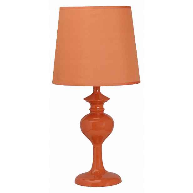 Candellux Stolní lampa Berkane E14 40W Oranžová