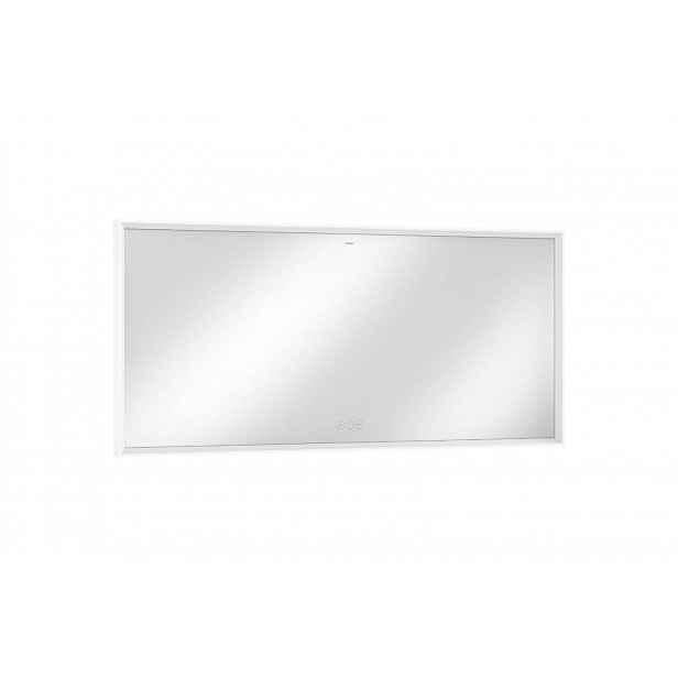 Hansgrohe Xarita E - Zrcadlo s LED osvětlením a vyhříváním, 160x70 cm, dotykový senzor, matná bílá 54983700