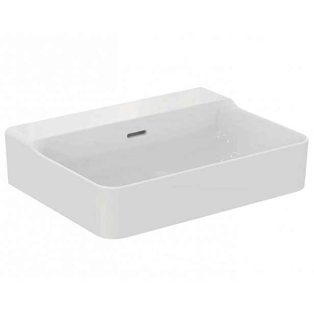 Ideal Standard Conca Ceram - Umyvadlo 60x45 cm, s přepadem, bez otvoru pro baterii, bílá T378901