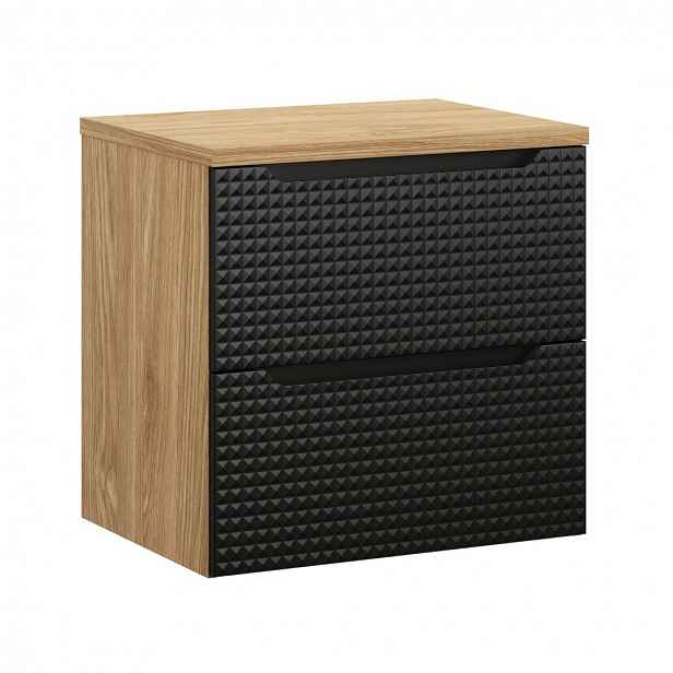 Zestaw meblowy 60cm z blatem Luxor Black