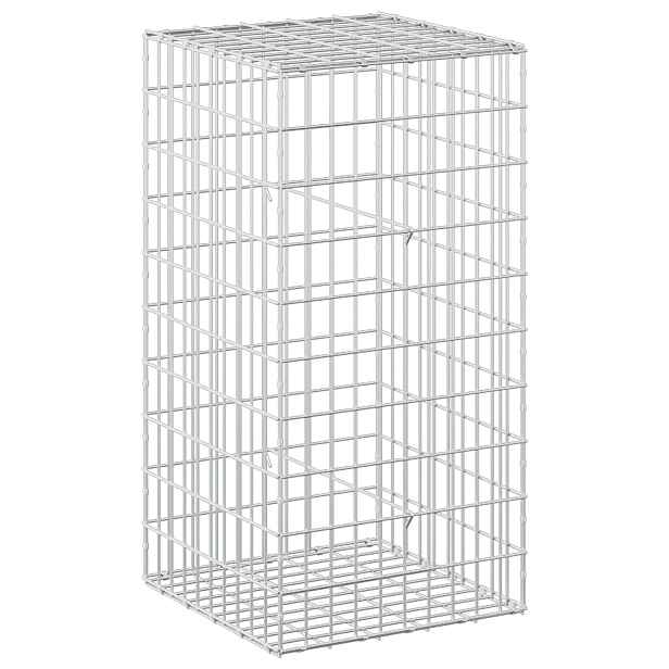 vidaXL Gabion s drátem 5 mm a síťkou 5x10 cm 50x50x100 cm