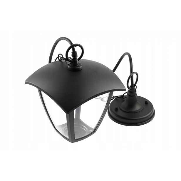 Závěsná Zahradní Lampa Marina-h, Černá