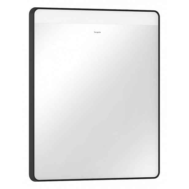 Hansgrohe Xarita Lite Q - Zrcadlo s LED osvětlením a vyhříváním, 70x60 cm, IR senzor, matná černá 54970670