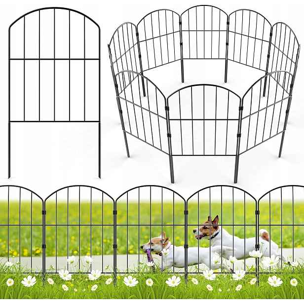 Oplocení X10 Dekorativní Plot 305 cm Dekorativní Ploty X10