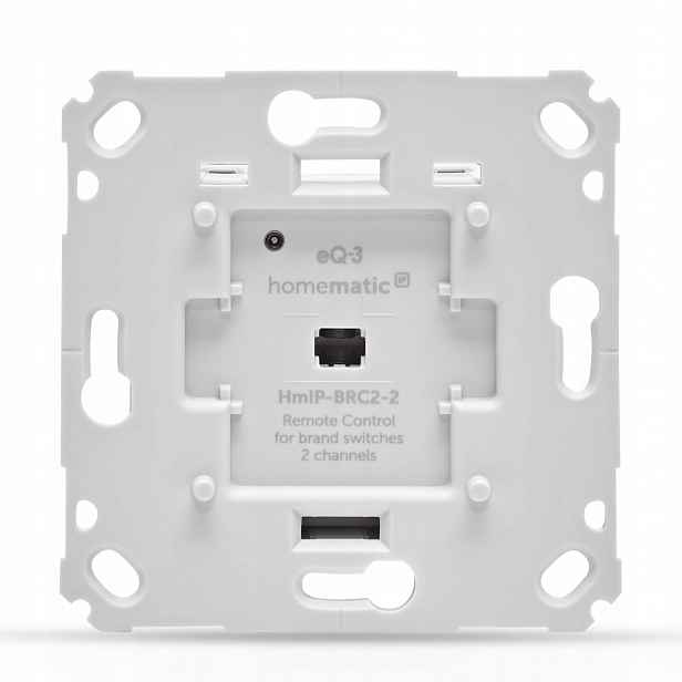 Homematic Ip nástěnný vypínač 2-funkční 161839A0