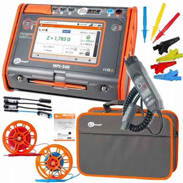 Sonel Měřič elektrických parametrů MPI-540 s programem PE6